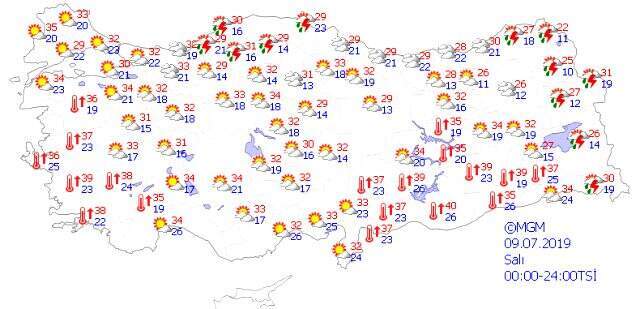 Meteoroloji'den 13 il için sağanak yağış uyarısı
