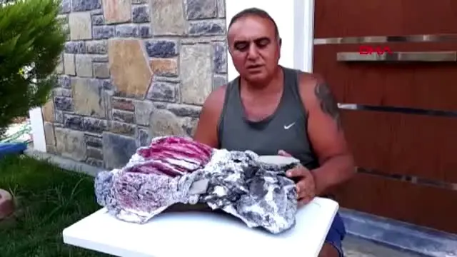MUĞLA Deniz dibinde bulduğu cisme bilimsel açıklama bekliyor MUĞLA Deniz dibinde bulduğu cisme bilimsel açıklama bekliyor