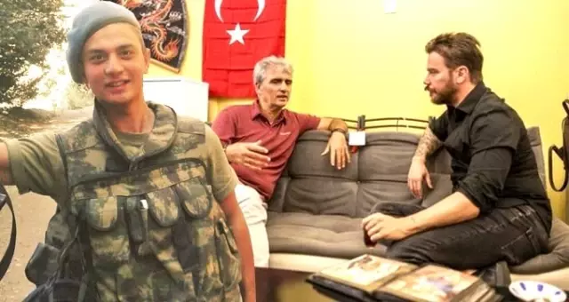 Şarkıcı Sinan Akçıl, 15 Temmuz şehidi Batuhan Ergin'in ailesiyle buluştu Şarkıcı Sinan Akçıl, 15 Temmuz şehidi Batuhan Ergin'in ailesiyle buluştu