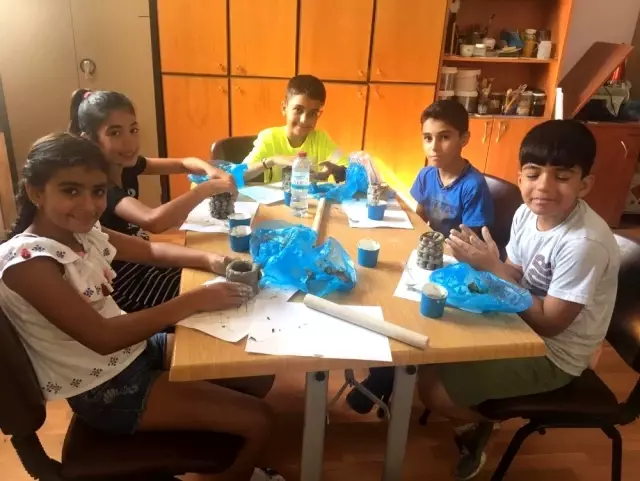 Tarsus'ta 'Çocuklar İçin Yaz Atölyeleri' başladı Tarsus'ta 'Çocuklar İçin Yaz Atölyeleri' başladı