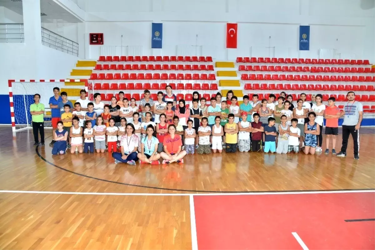 Yaz spor okulları başladı