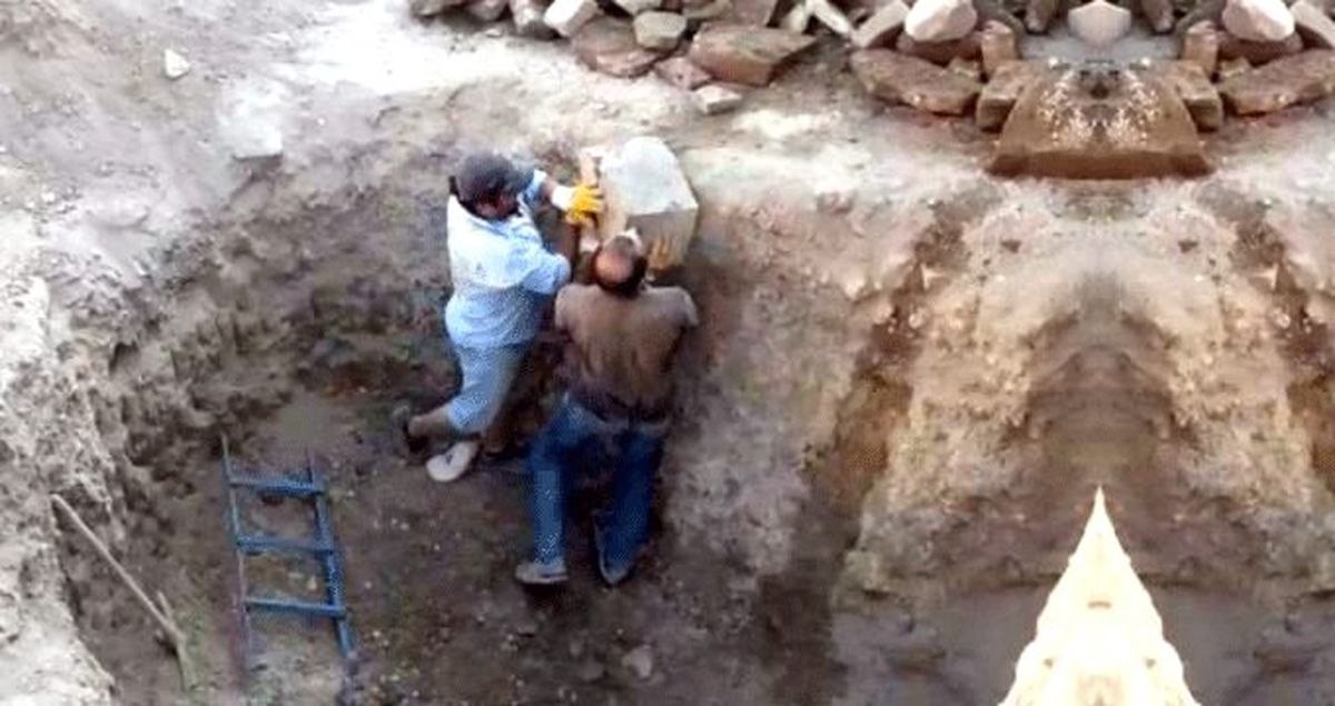 Zengin olma hayali kuran kurnazlar kaçak kazı yaparken drone'a yakalandı! 4 gözaltı
