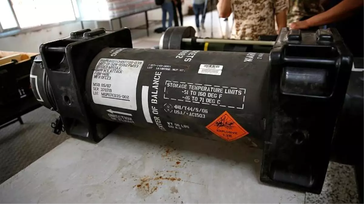 Fransa: Libya'da ele geçirilen füzeler hasarlı olduğu için depoya kaldırılmıştı