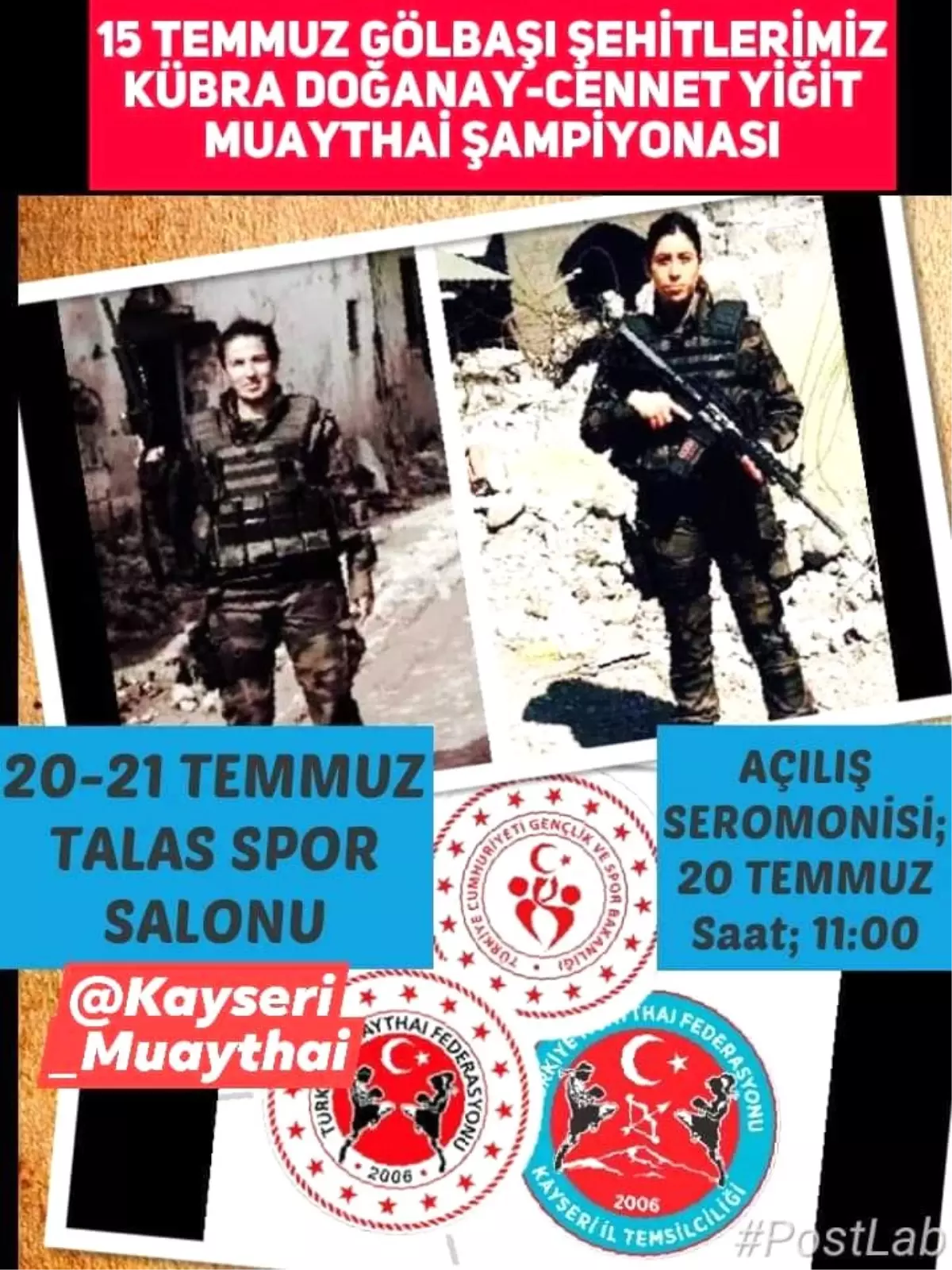 Kübra Doğanay ve Cennet Yiğit Muaythai Şampiyonası 20-21 Temmuz'da Yapılacak