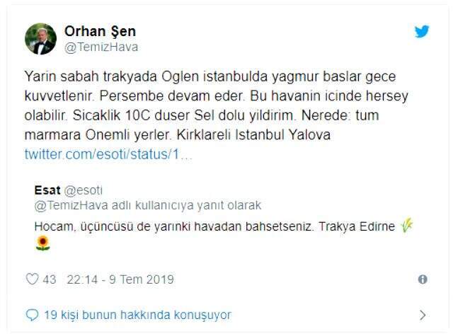 Meteoroloji uzmanlarından art arda uyarılar: Bu havanın içinde her şey olabilir