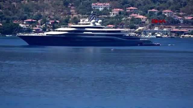 MUĞLA Amazon'un kurucusu Bezos'un lüks yatı, Marmaris'te demirledi MUĞLA Amazon'un kurucusu Bezos'un lüks yatı, Marmaris'te demirledi