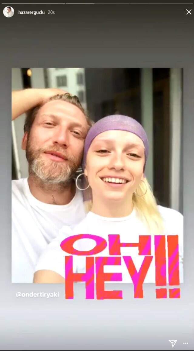 Takipçileri saçlarını sarıya boyatan Hazar Ergüçlü'yü topa tuttu