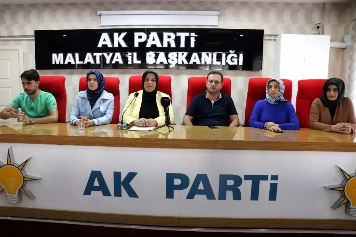AK Parti Malatya Kadın Kollarından Srebrenitsa tepkisi
