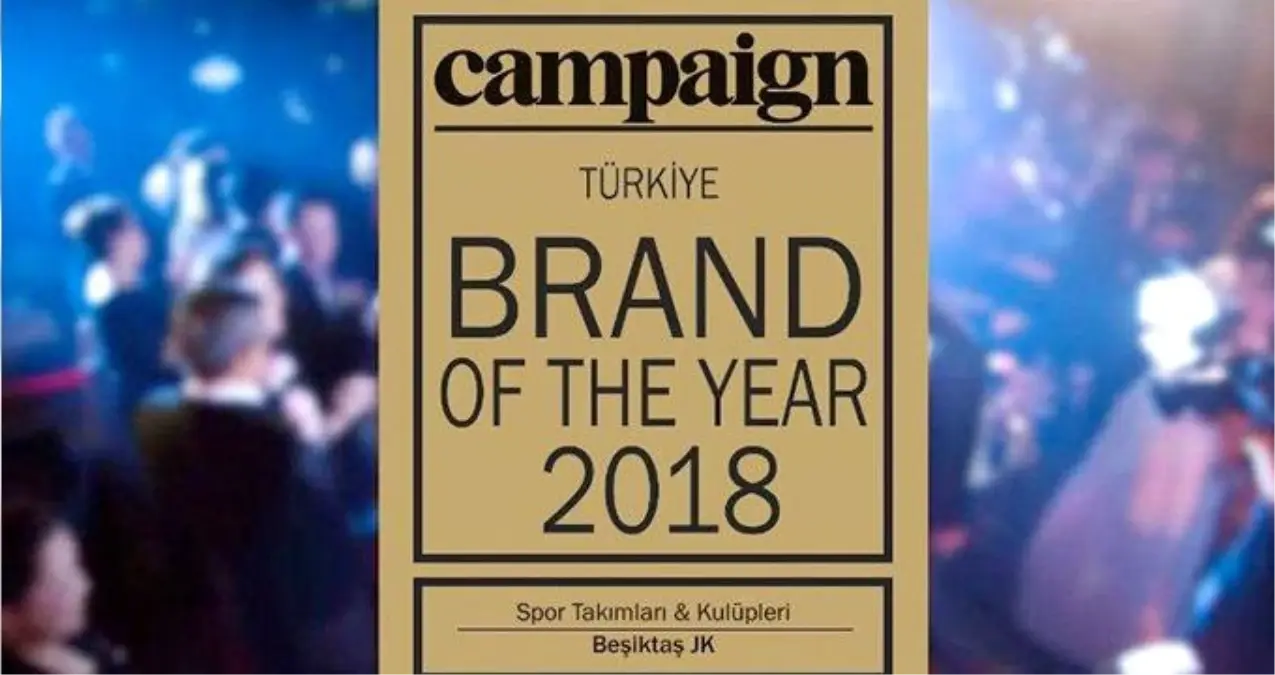 Beşiktaş'a 'Yılın Spor Markası' ödülü