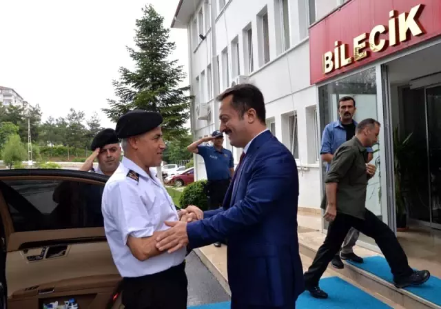 Jandarma Genel Komutanı Orgeneral Çetin Bilecik'te Jandarma Genel Komutanı Orgeneral Çetin Bilecik'te