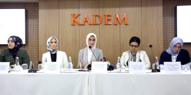 KADEM Başkanı'ndan gündemdeki iddiaya yanıt: Uluslararası bir vakıftan fon almadık