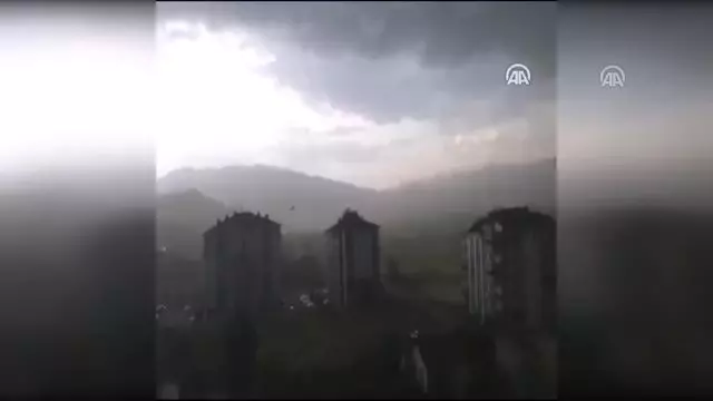 Kuvvetli rüzgar etkili oldu