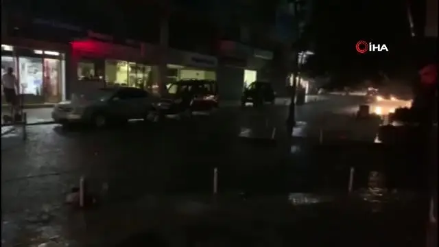 Ordu'da şiddetli yağış ve fırtına