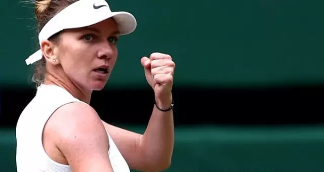Simona Halep Wimbledon'da ilk kez finale çıktı Simona Halep Wimbledon'da ilk kez finale çıktı