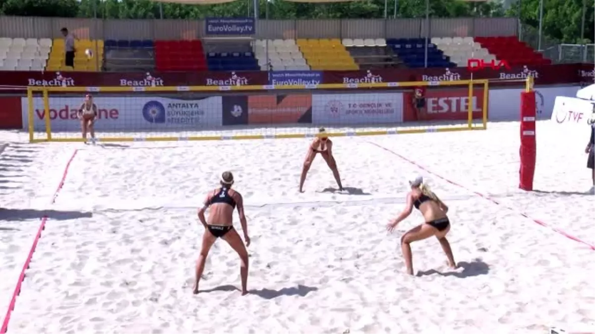 SPOR CEV U22 Plaj Voleybolu Avrupa Şampiyonası başladı