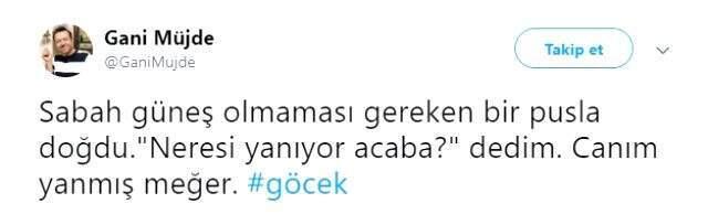 Ünlü isimler, Göcek'teki yangınla alakalı üzüntülerini paylaştı