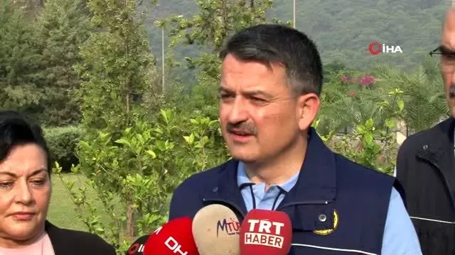 Bakan Pakdemirli; 'Yangına müdahale süresini 10 dakikaya indireceğiz'