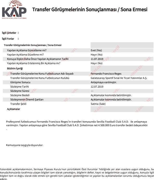 Fernando, 4,5 milyon euroya Sevilla'ya transfer oldu