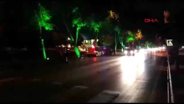Malatya'da ağaç dalı devrildi, yol kapandı