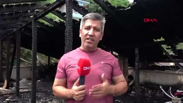 ORDU Yıldırım eve isabet ettiği anların tanığı konuştu Çok korktuk ORDU Yıldırım eve isabet ettiği anların tanığı konuştu Çok korktuk
