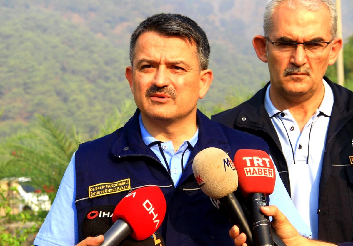 Bakan Pakdemirli'den Muğla'daki orman yangınlarıyla ilgili yeni açıklama