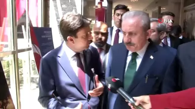 TBMM Başkanı Şentop, İhlas Haber Ajansı'nın '15 Temmuz Hain Darbe Girişimi Sergisi'ni gezdi