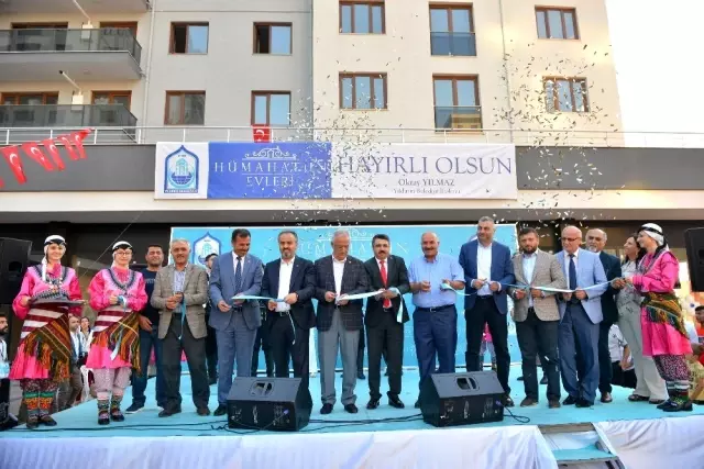 Hümahatun Evleri'nde yaşam başladı Hümahatun Evleri'nde yaşam başladı