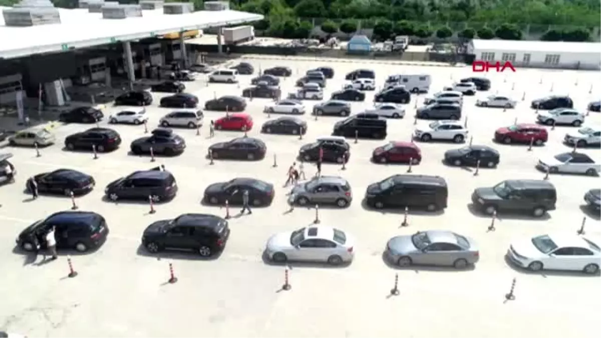 Kapıkule'de gurbetçi yoğunluğu