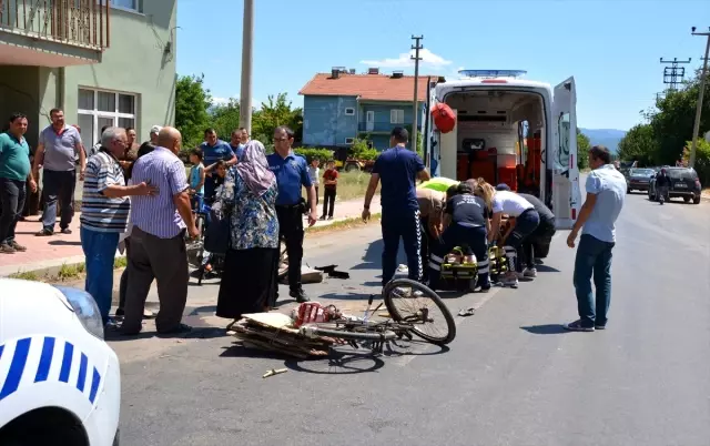 Uşak'ta trafik kazası: 2 yaralı