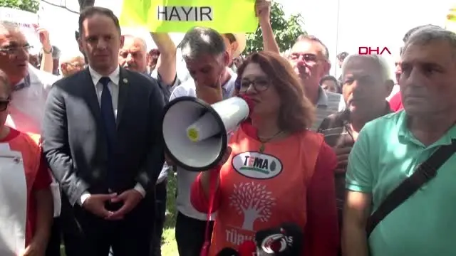 Zonguldak'ta 'gemi söküm tesisi istemiyoruz' eylemi Zonguldak'ta 'gemi söküm tesisi istemiyoruz' eylemi