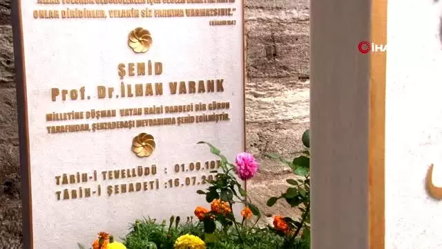 15 Temmuz şehidi İlhan Varank kabri başında anıldı