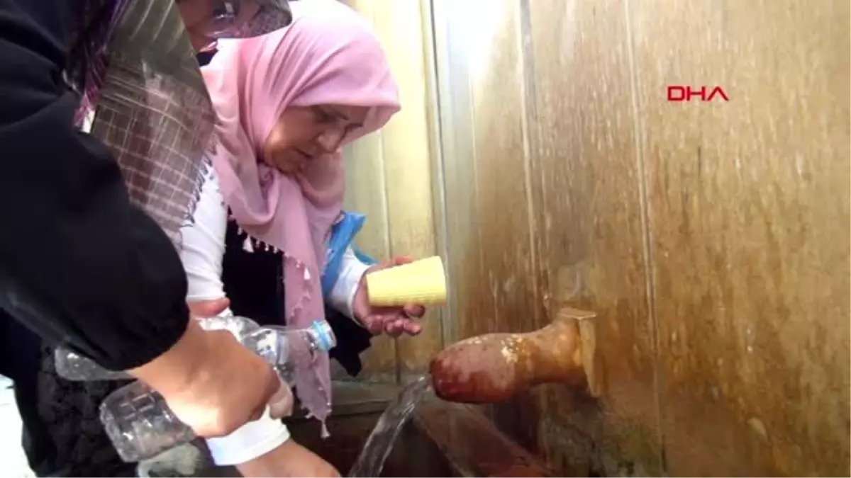 'Acı su' içerek şifa buluyorlar
