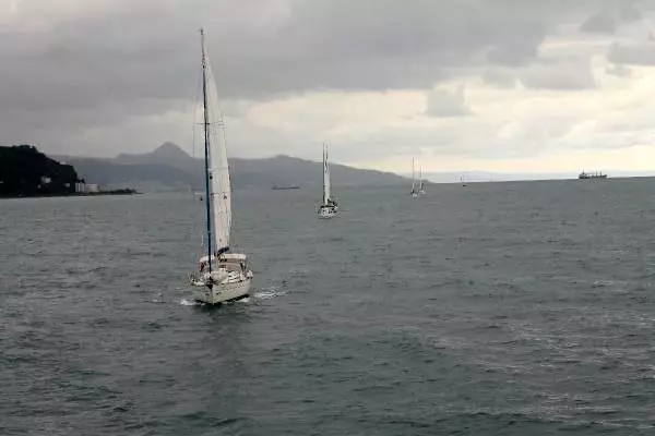 Altınpost efsanesinin izindeki yat kafilesi, Giresun Adası'na ulaştı