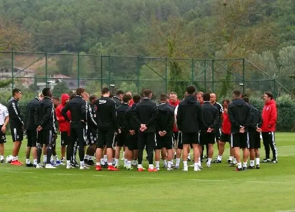 Beşiktaş hazırlıklarını sürdürdü Beşiktaş hazırlıklarını sürdürdü