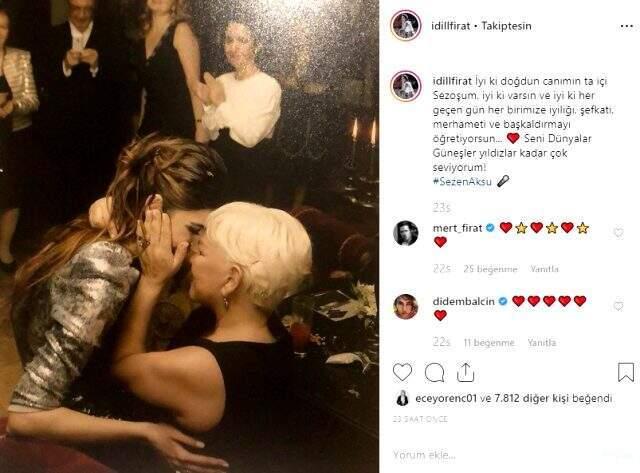 İdil Fırat, 'Cici annelerin şahıdır' dediği Sezen Aksu'nun doğum gününü kutladı