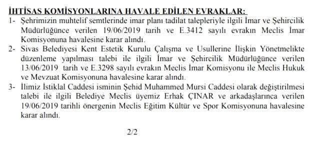 İstiklal Caddesinin ismi 'Şehit Muhammed Mursi Caddesi' olarak değiştiriliyor
