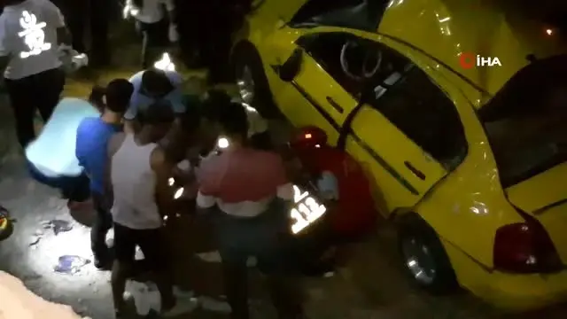 Kazada yaralanan küçük kızın 'baba' feryadı yürek dağladı Kazada yaralanan küçük kızın 'baba' feryadı yürek dağladı