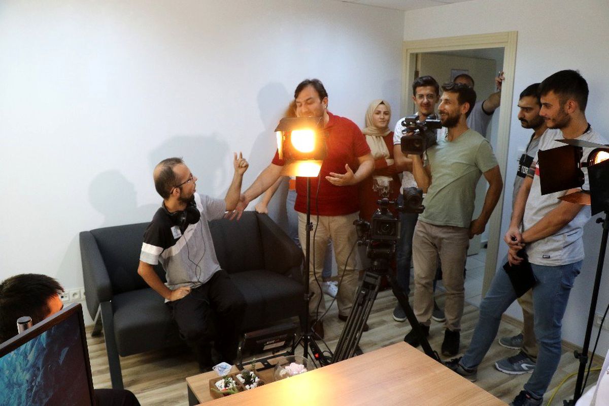 (Özel) Ahmet Can'ın yönetmenlik hayalini öğretmenleri gerçekleştirdi