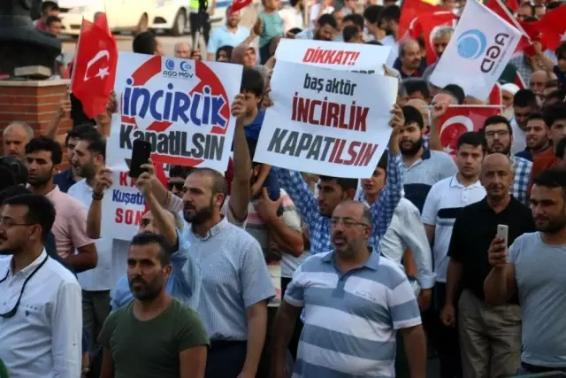 15 Temmuz darbe girişiminin yıldönümünde İncirlik üssüne yürüdüler 15 Temmuz darbe girişiminin yıldönümünde İncirlik üssüne yürüdüler