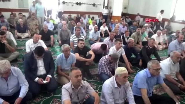 Adıyaman'da şehitler için mevlit okutuldu