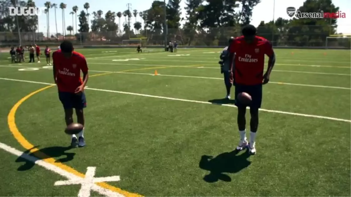 Arsenal LA Rams ile Tanıştığında