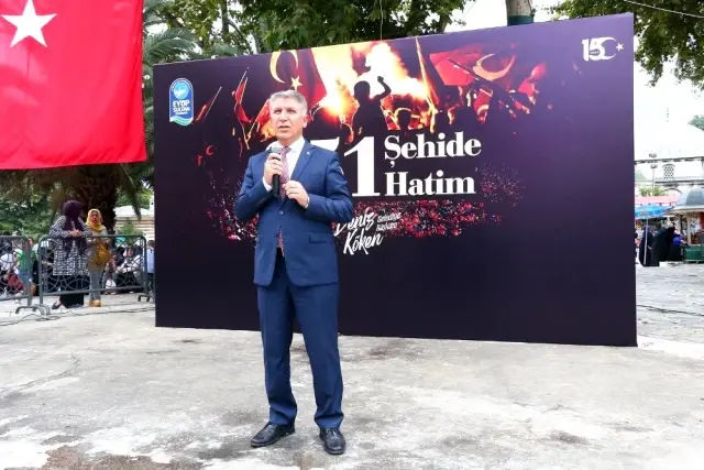Eyüpsultan'da 251 şehit için 251 Hatim-i Şerif okundu Eyüpsultan'da 251 şehit için 251 Hatim-i Şerif okundu