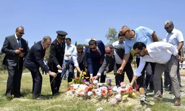 Germencik'te şehitler dualarla anıldı