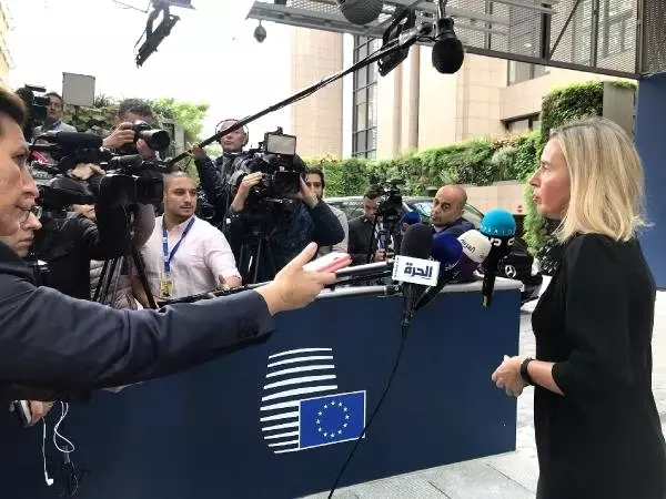 Mogherini: Çavuşoğlu ile Türkiye'nin Doğu Akdeniz'deki faaliyetlerini konuştuk Mogherini: Çavuşoğlu ile Türkiye'nin Doğu Akdeniz'deki faaliyetlerini konuştuk