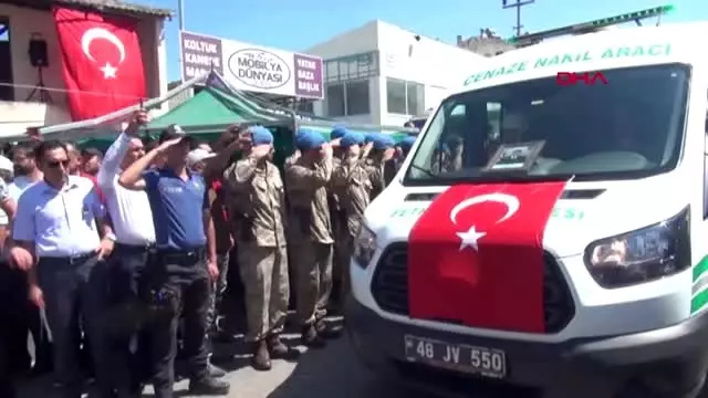 Muğla şehidini uğurladı Muğla şehidini uğurladı
