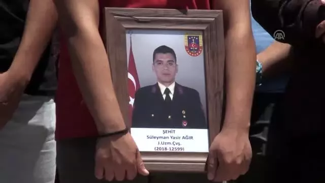 Şehit Jandarma Uzman Çavuş Ağır'ın cenaze töreni - MUĞLA Şehit Jandarma Uzman Çavuş Ağır'ın cenaze töreni - MUĞLA