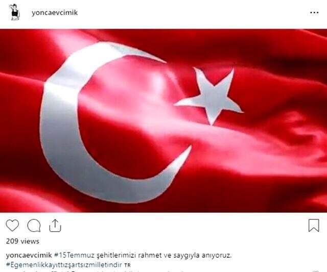 Ünlü isimlerden 15 Temmuz paylaşımları