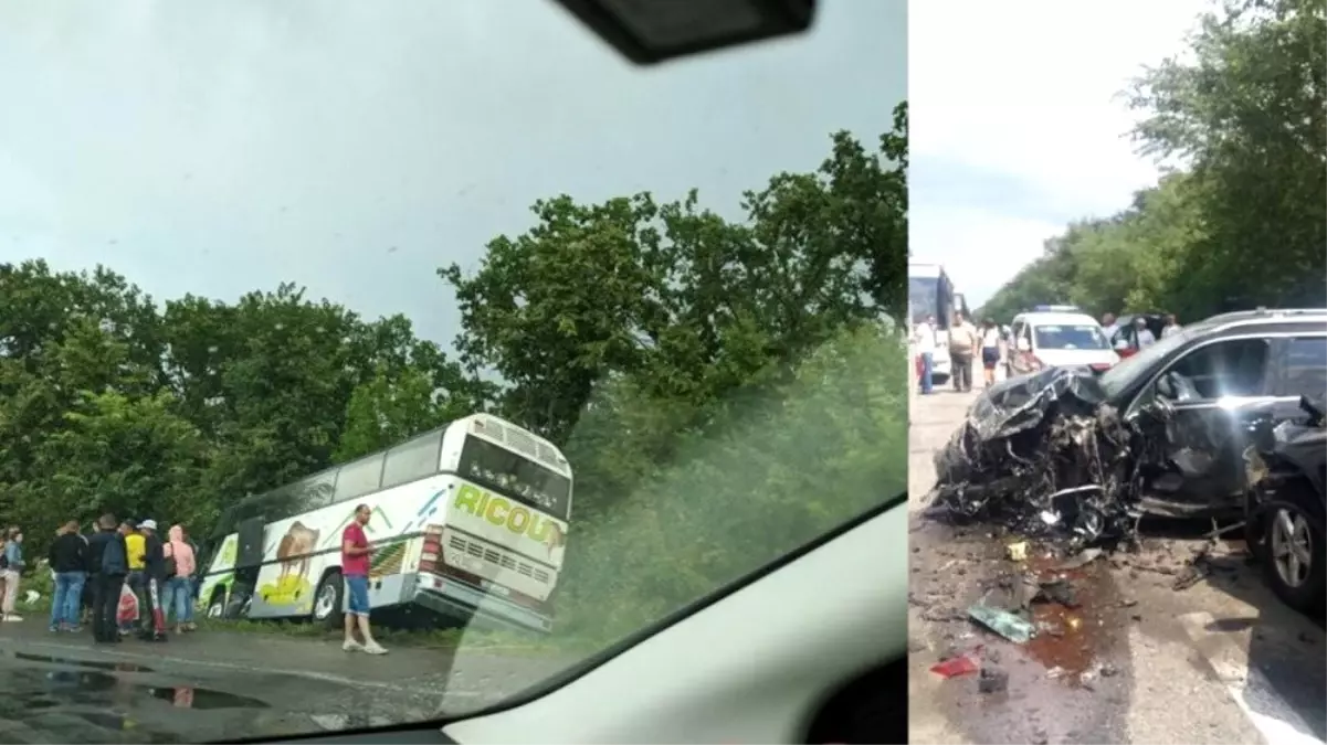 Zelenskiy'nin konvoyu kaza yaptı