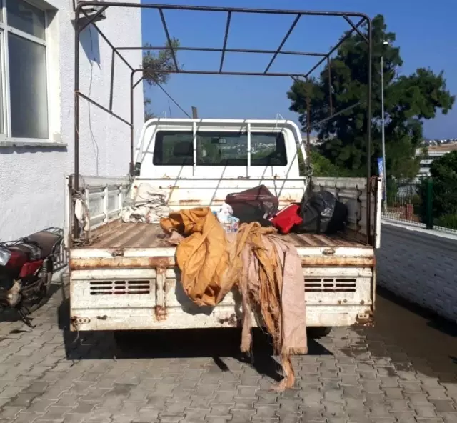 Ayvalık'ta 65 göçmen jandarmadan kaçamadı