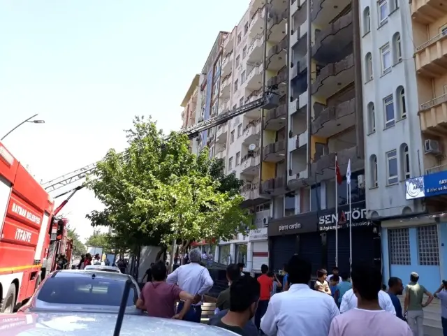 Batman'da korkutan yangın